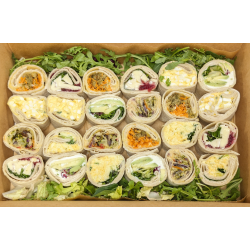 Vegetarian Wrap Platter - serves 6 people