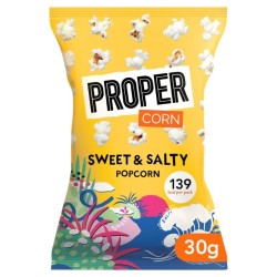 Propercorn Sweet and salty popcorn - Individual 24g bag