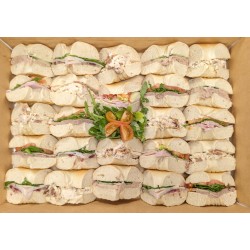 Classic Meat Bagel Platter - Serves 6