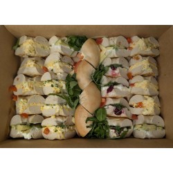 Vegetarian Bagel Platter - Serves 6